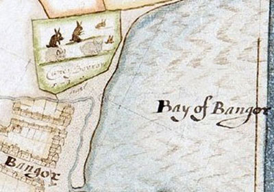 Raven Map of Bangor