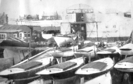 Lovett's Shipyard showing Rivers in winter storage