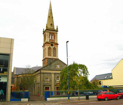 View of First Bangor Presbyterian Church