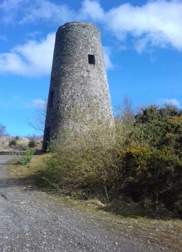 Chimney of the collapsed north engine house